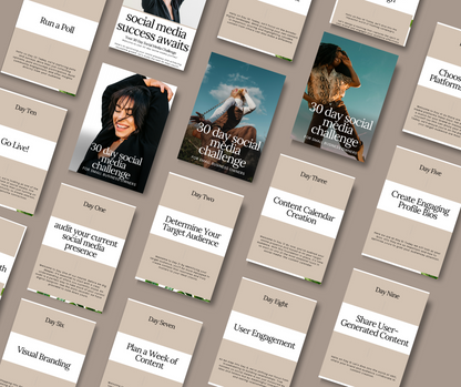 30 Day Social Media Challenge Guide & Workbook